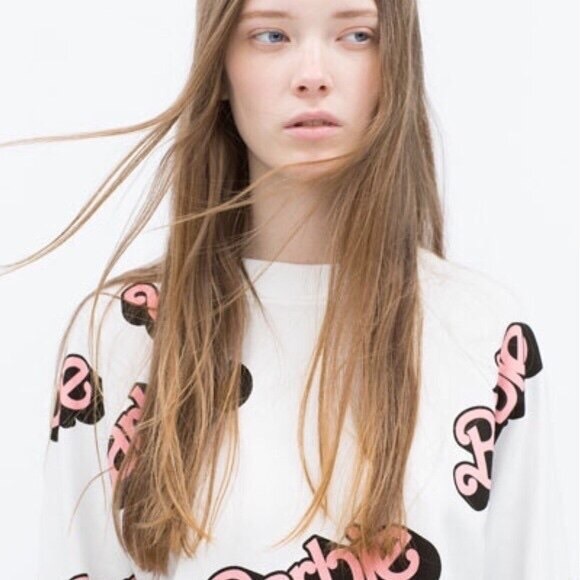 Zara TRF Barbie Collaboration Crew Sweater (M) - Picture 6 of 6